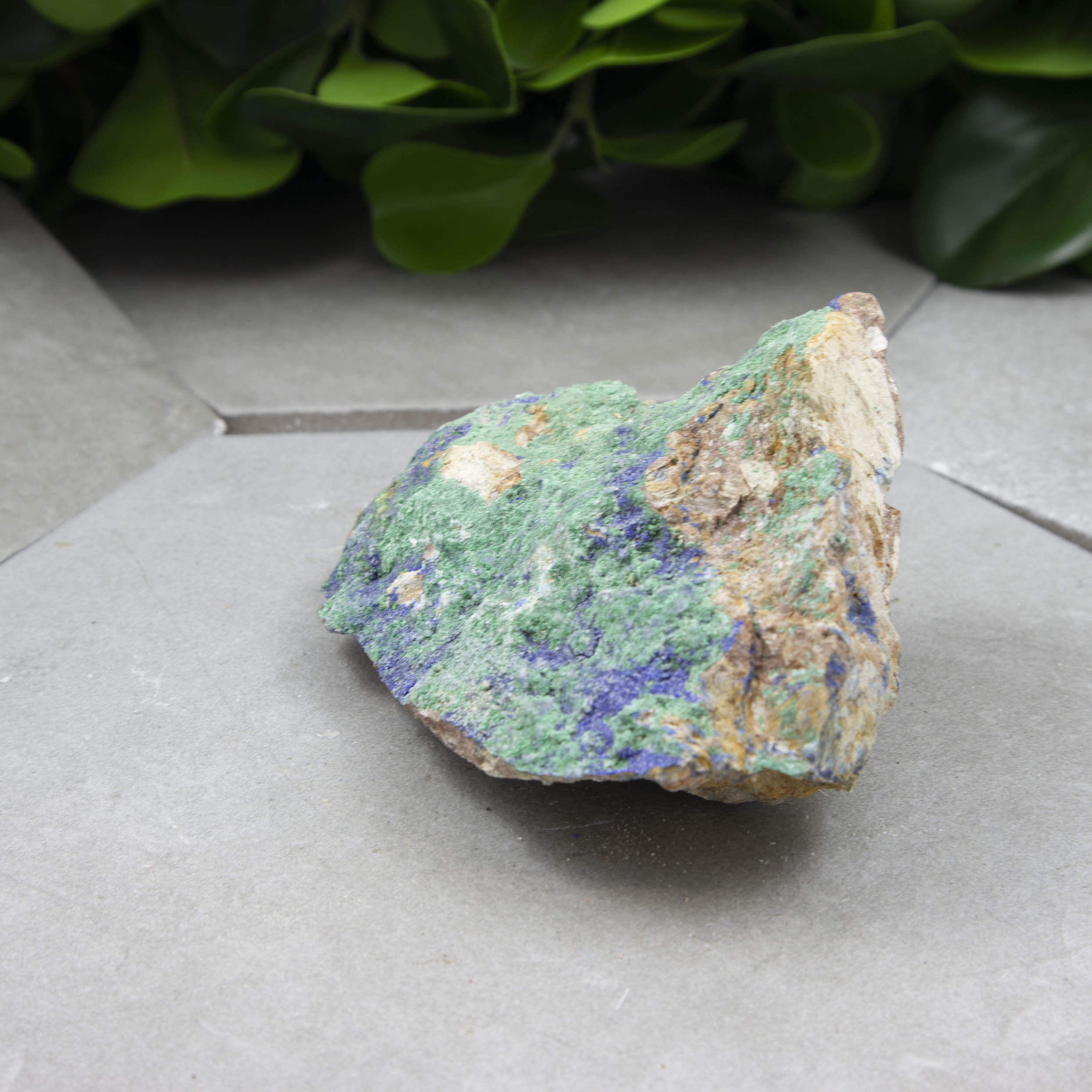 Azurite Druze - Raw Stone - Sparkle Rock Pop