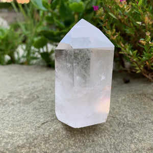 Quartz Point - 3" high - Sparkle Rock Pop