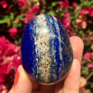 Lapis Lazuli Egg - Sparkle Rock Pop