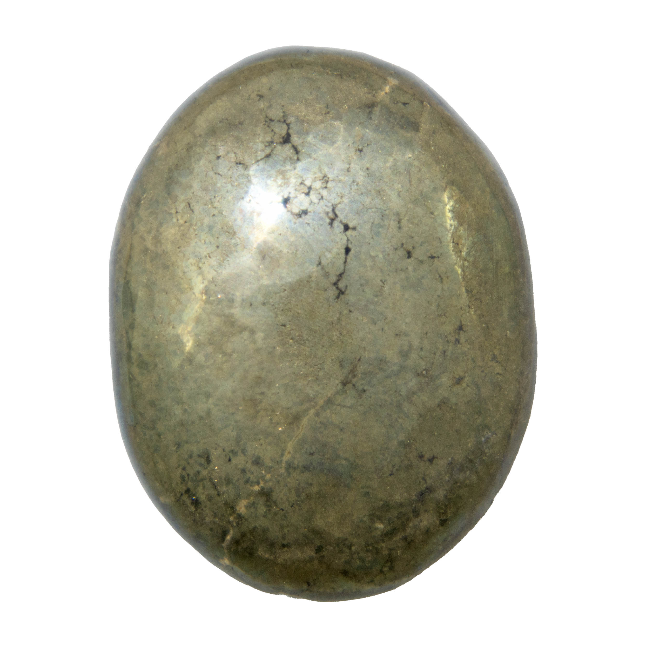 Pyrite Worry Stone - Sparkle Rock Pop