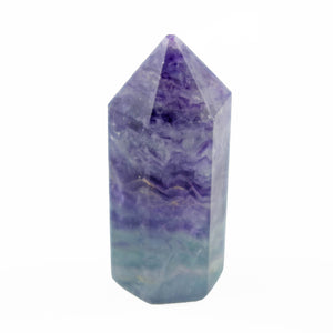 Rainbow Fluorite Point | 2" Tall - Sparkle Rock Pop