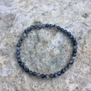 Black Labradorite Bracelet - Sparkle Rock Pop