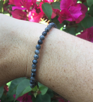 Black Labradorite Bracelet - Sparkle Rock Pop