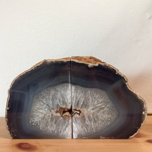 Agate Geode Bookends - 6" - Sparkle Rock Pop