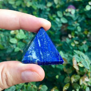 Lapis Lazuli Mini Pyramid - Sparkle Rock Pop