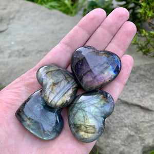 Labradorite Heart - Sparkle Rock Pop