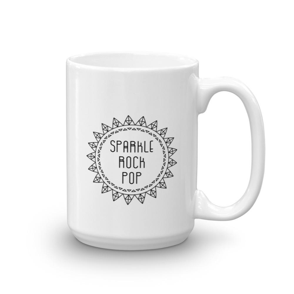 Me Moment Mug (holds 15 oz) - Sparkle Rock Pop