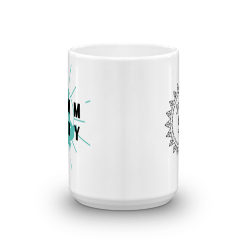 OMMM Body Mug (holds 15 oz) - Sparkle Rock Pop