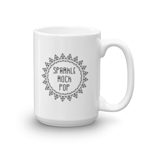 OMMM Body Mug (holds 15 oz) - Sparkle Rock Pop