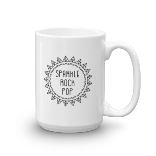 OMMM Body Mug (holds 15 oz) - Sparkle Rock Pop