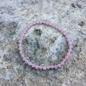 Rose Quartz Bracelet - Sparkle Rock Pop