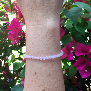 Rose Quartz Bracelet - Sparkle Rock Pop