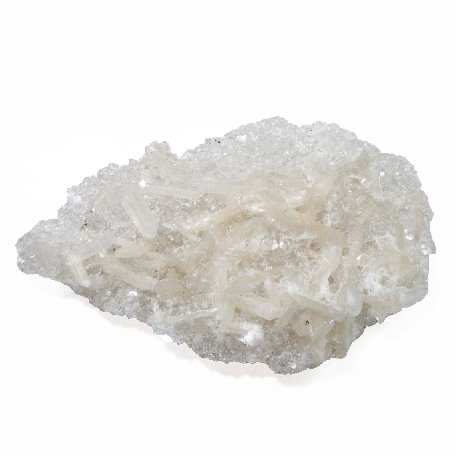 Druzy Apophyllite with Stilbite - Sparkle Rock Pop