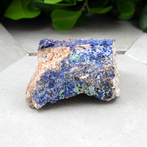 Azurite Druze - Raw Stone - Sparkle Rock Pop