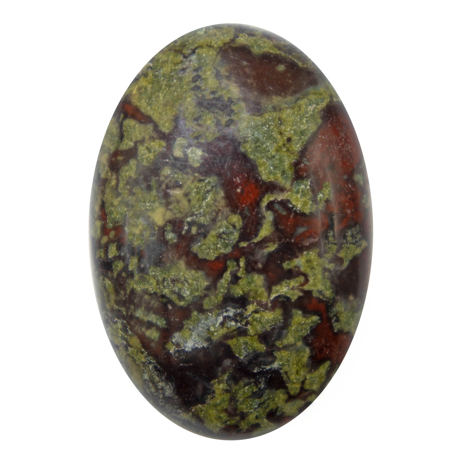 Dragon Blood Jasper Palm Stone - Sparkle Rock Pop