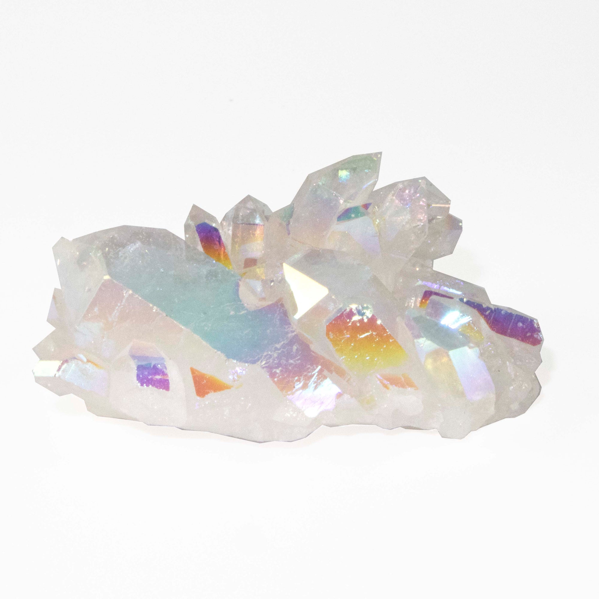 Opal Aura Quartz Crystal - Sparkle Rock Pop