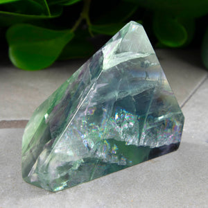 Rainbow Fluorite Crystal - Sparkle Rock Pop