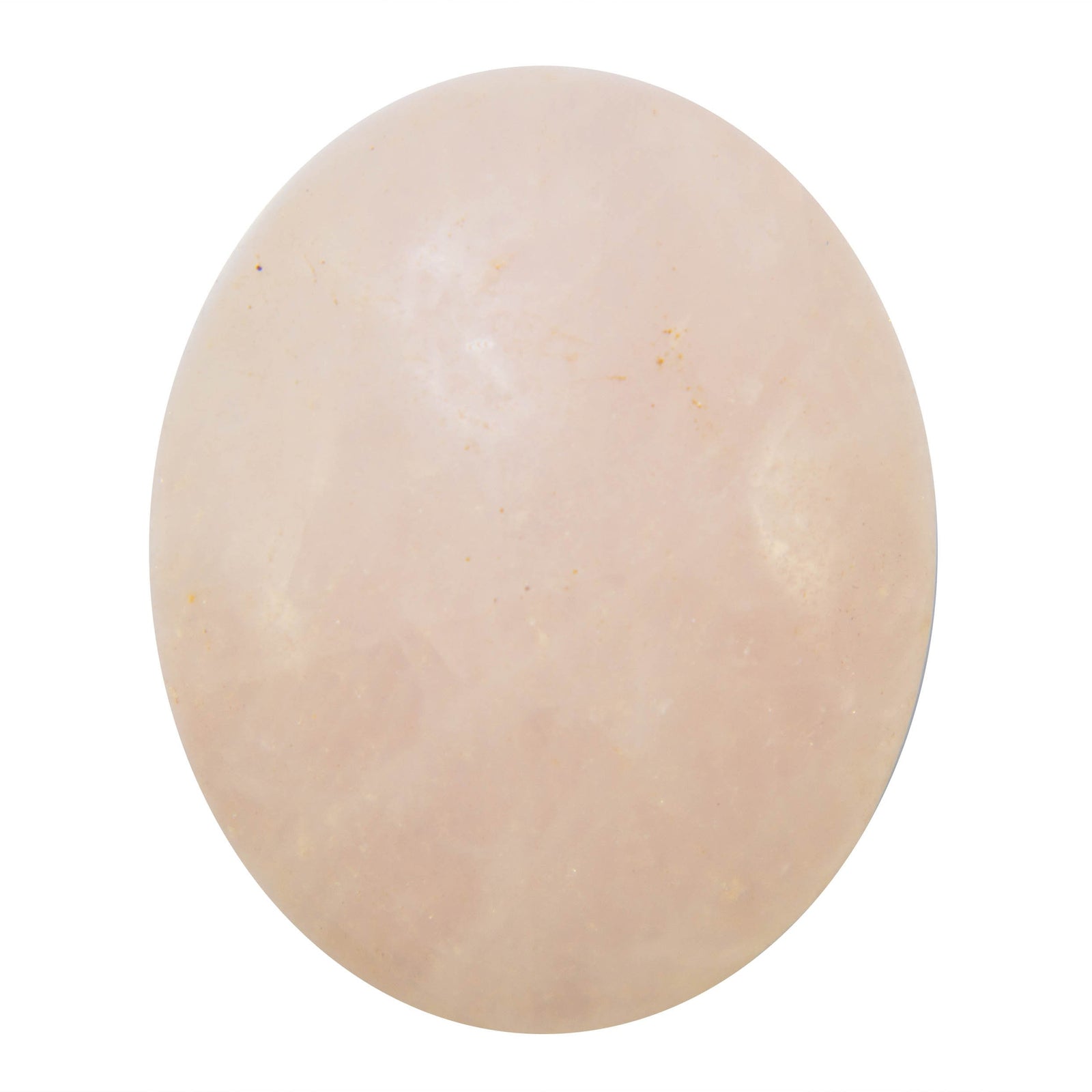 Rose Quartz Worry Stone - Sparkle Rock Pop