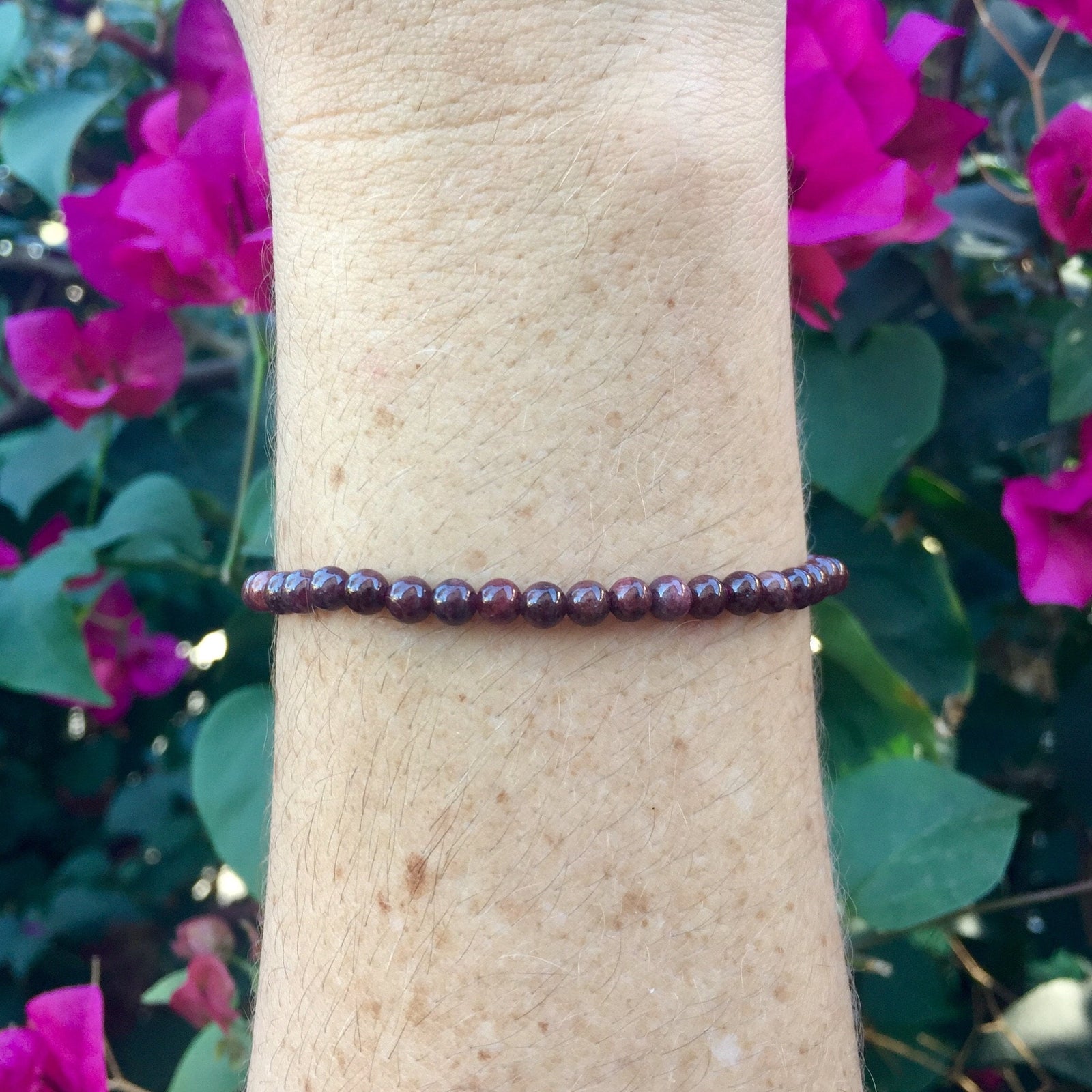 Garnet Bracelet - Sparkle Rock Pop
