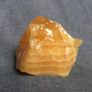 Orange Calcite - Sparkle Rock Pop