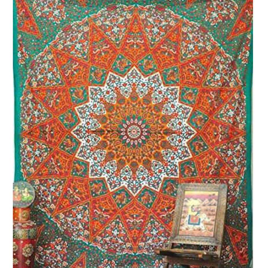 Mandala Tapestry: Boho Queen - Sparkle Rock Pop