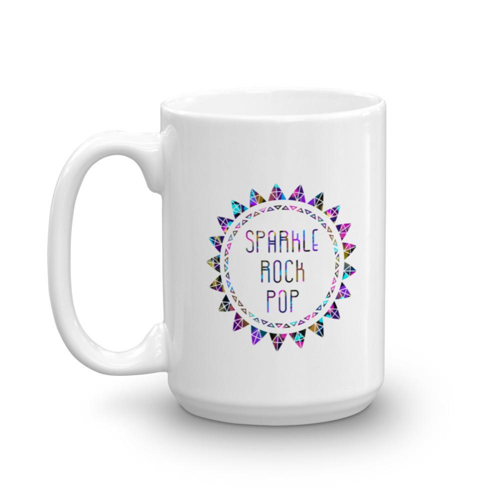 Sparkle Rock Pop Aura Mug (holds 15 oz) - Sparkle Rock Pop